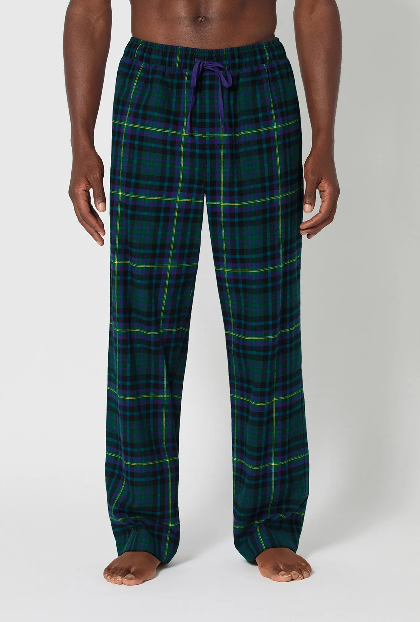 Walden Plaid Men's Woven Portuguese Flannel PJ Pant sold by BedHead product image thumbnail 2