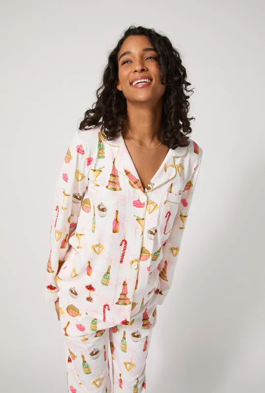 Christmas Keepsakes Long Sleeve Classic Stretch Jersey Pj Set sold by BedHead