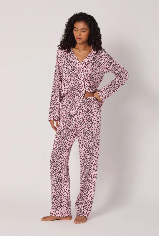 Purr-fect Spots Long Sleeve Classic Stretch Jersey Pj Set sold by BedHead