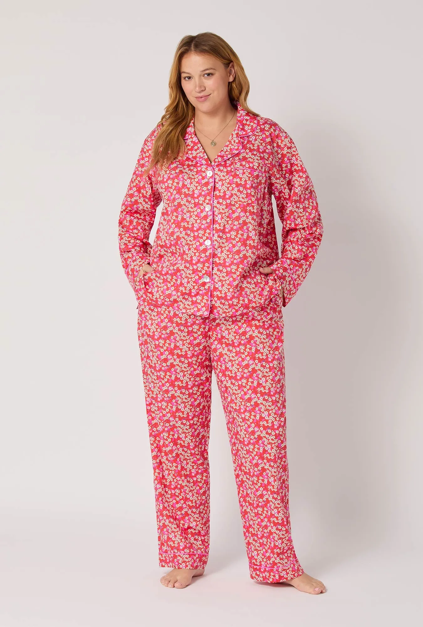 Mitsi Long Sleeve Classic Woven Tana Lawn® Pj Set Made With Liberty Fabric sold by BedHead product image thumbnail 5