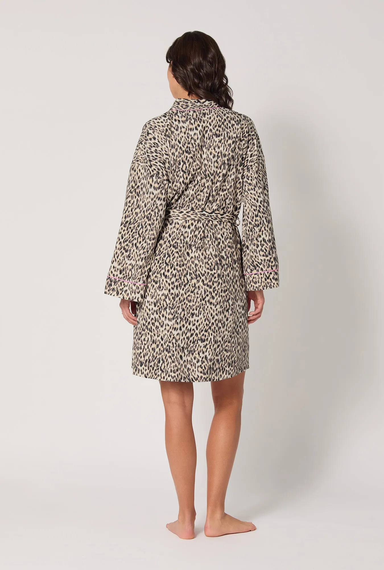 Wild Thing Banded Collar Stretch Jersey Robe sold by BedHead product image thumbnail 5