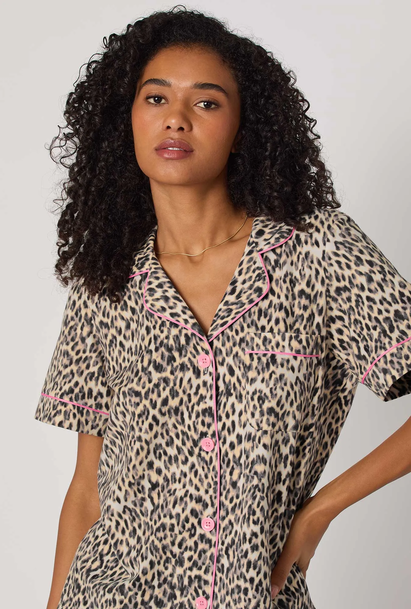 Wild Thing Short Sleeve Classic Shorty Stretch Jersey Pj Set sold by BedHead product image thumbnail 4