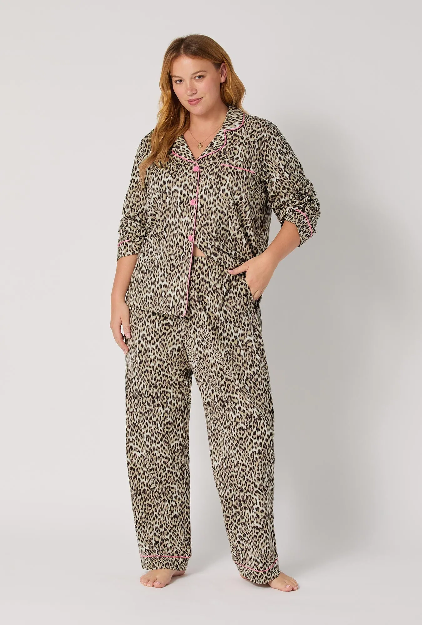 Wild Thing Long Sleeve Classic Stretch Jersey PJ Set sold by BedHead product image thumbnail 4