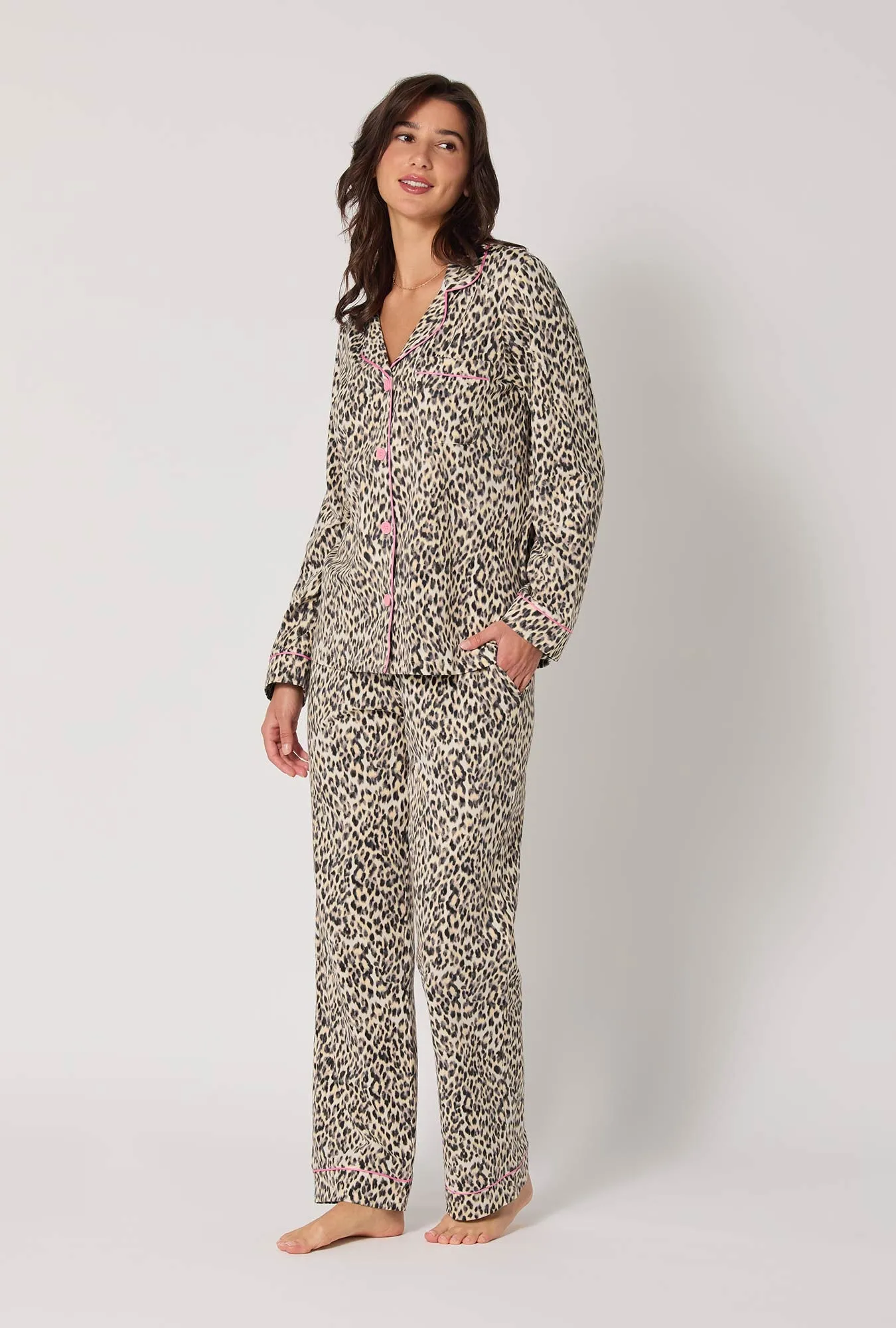 Wild Thing Long Sleeve Classic Stretch Jersey PJ Set sold by BedHead product image thumbnail 2