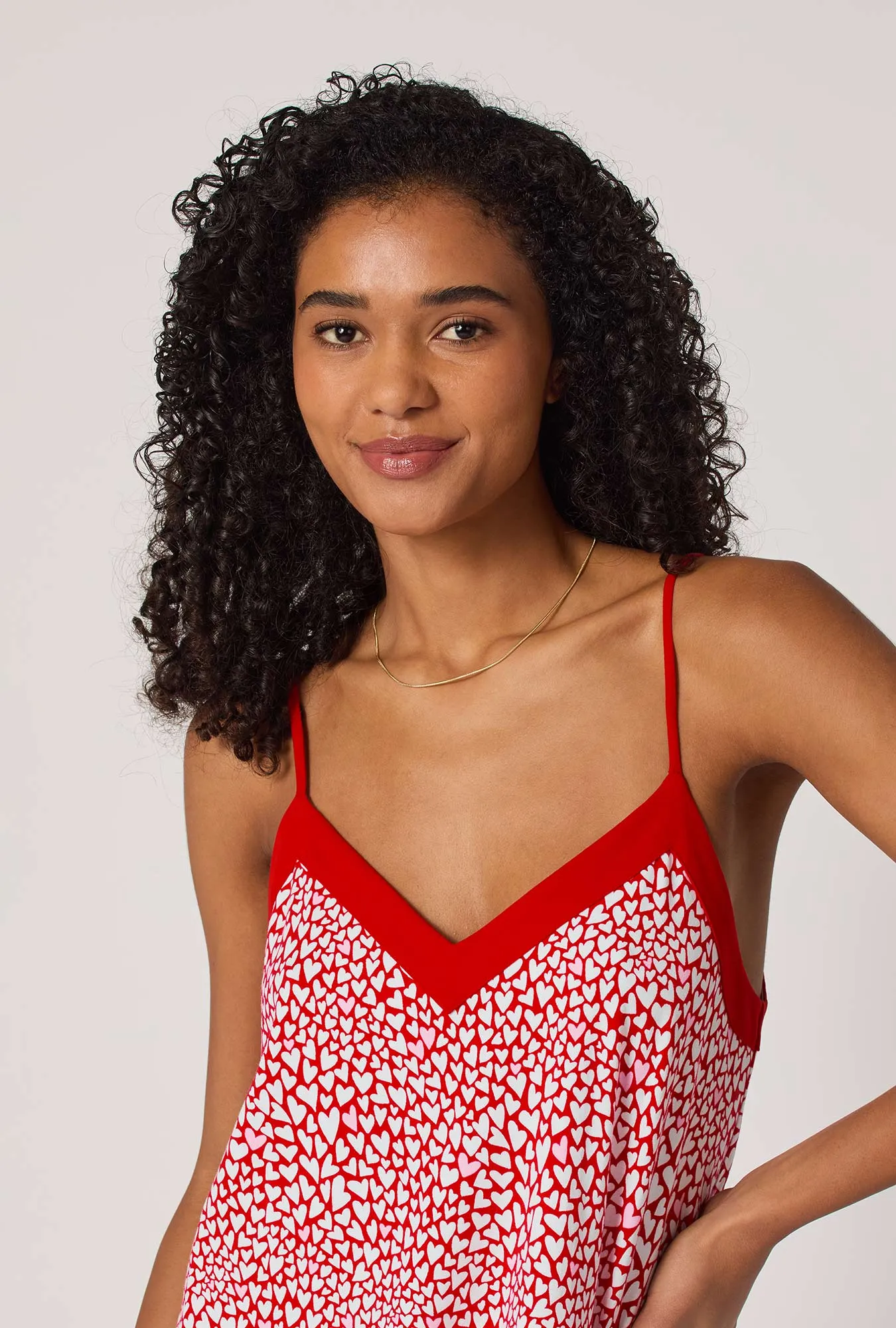 Bursting With Love Stretch Jersey Chemise sold by BedHead product image thumbnail 3