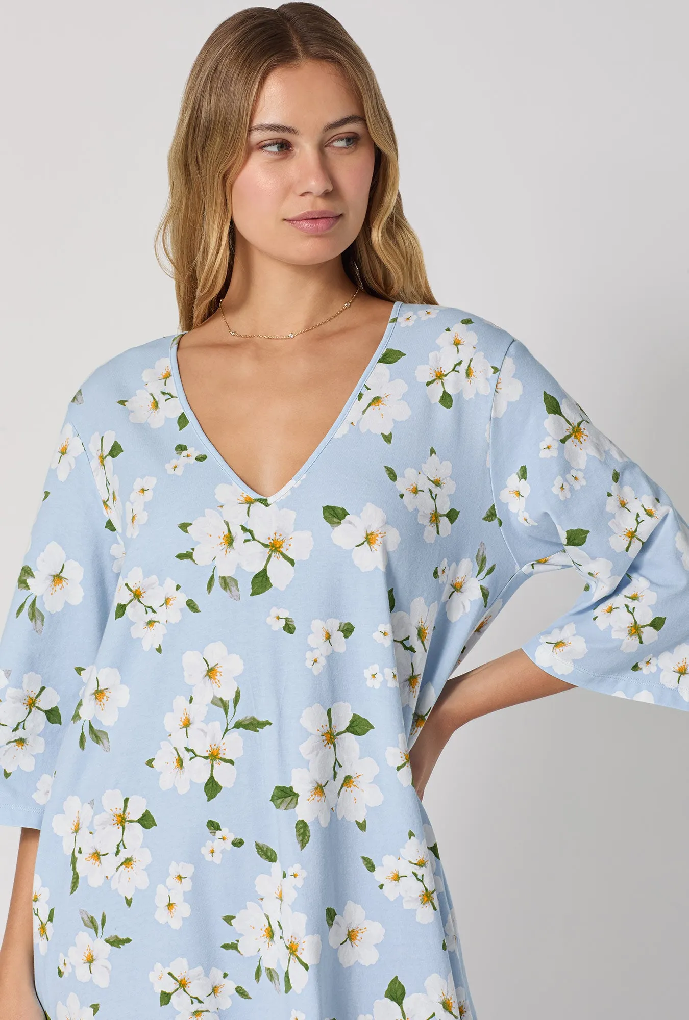 Magnolia Breeze Stretch Jersey Sleep Dress sold by BedHead product image thumbnail 4