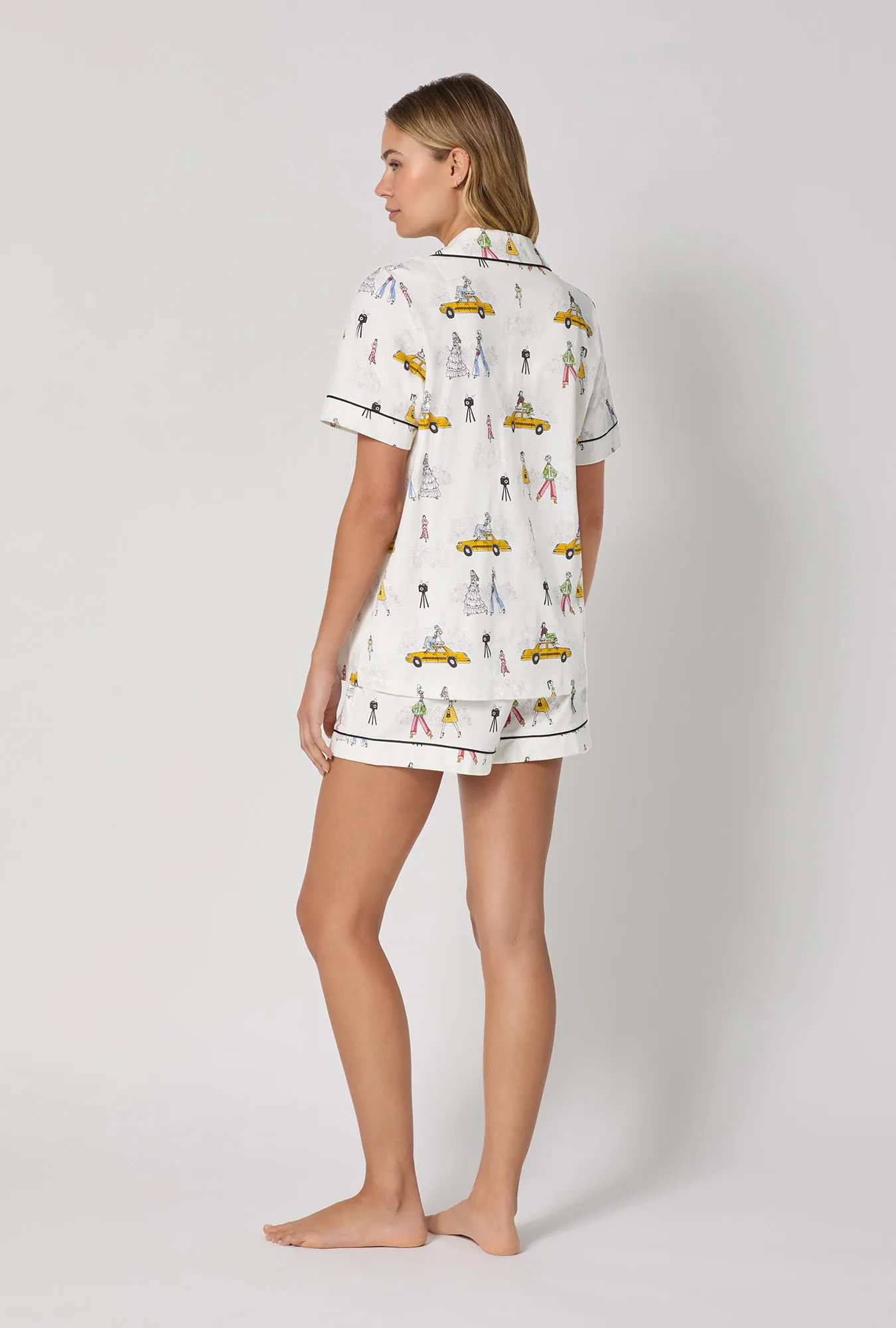 Fashion Week Short Sleeve Classic Shorty Stretch Jersey Pj Set sold by BedHead product image thumbnail 4