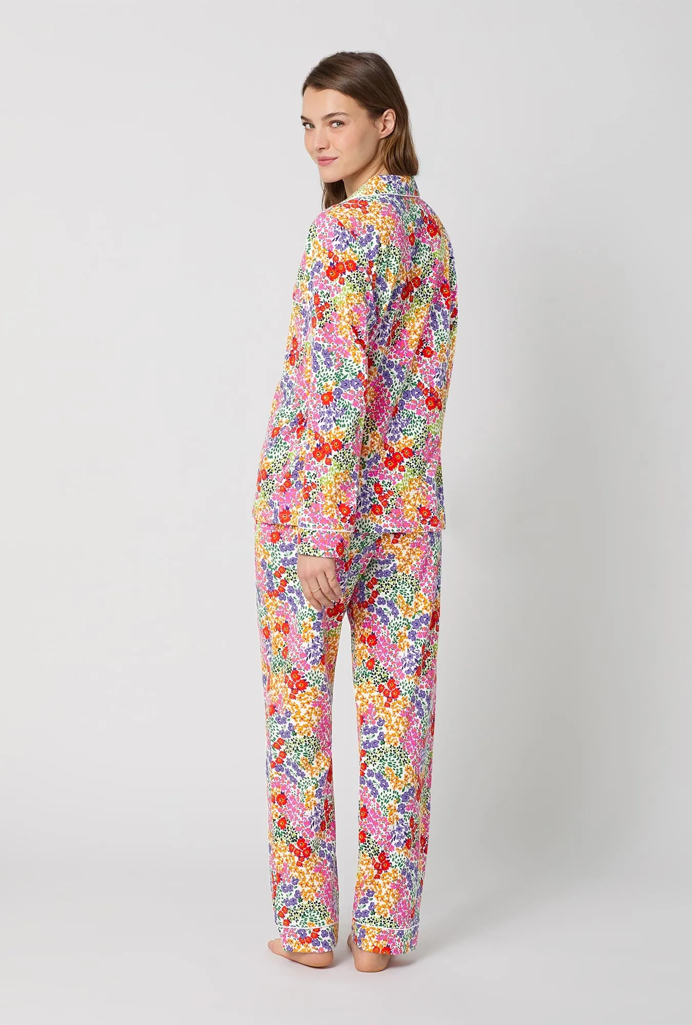 Spring Fields Long Sleeve Classic Stretch Jersey Pj Set sold by BedHead product image thumbnail 3