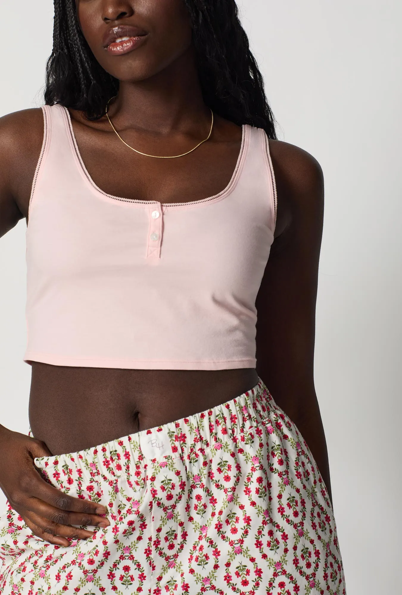 Olivia Woven Cotton Poplin Boxer Short sold by BedHead product image thumbnail 3