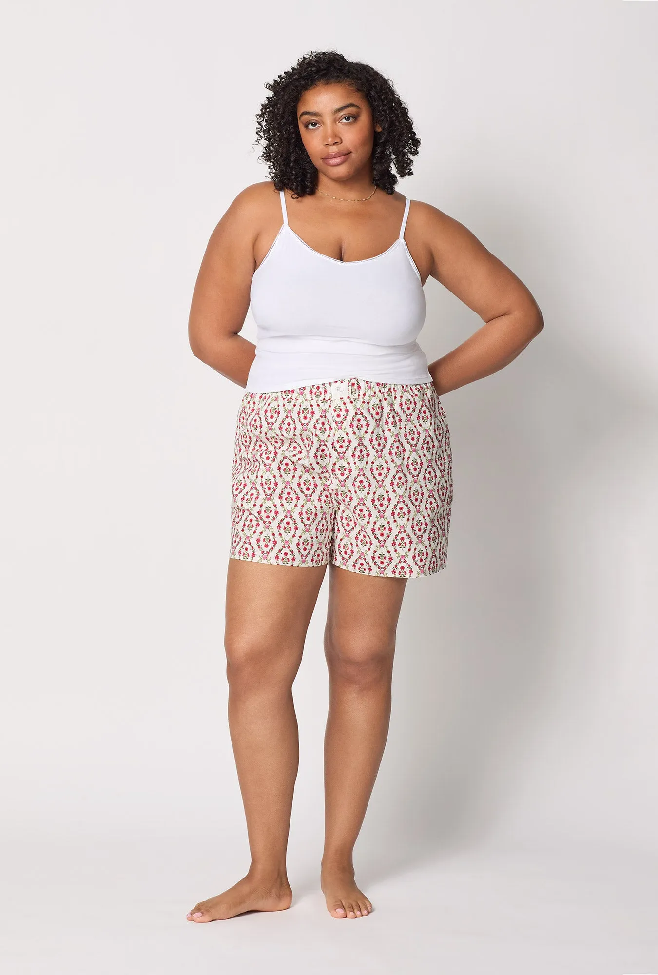 Olivia Woven Cotton Poplin Boxer Short sold by BedHead product image thumbnail 5
