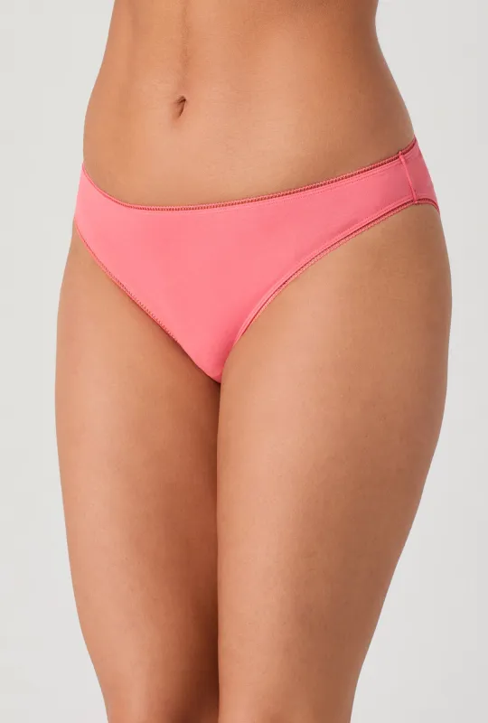 Sugar Coral Stretch Jersey Bikini Underwear made by BedHead