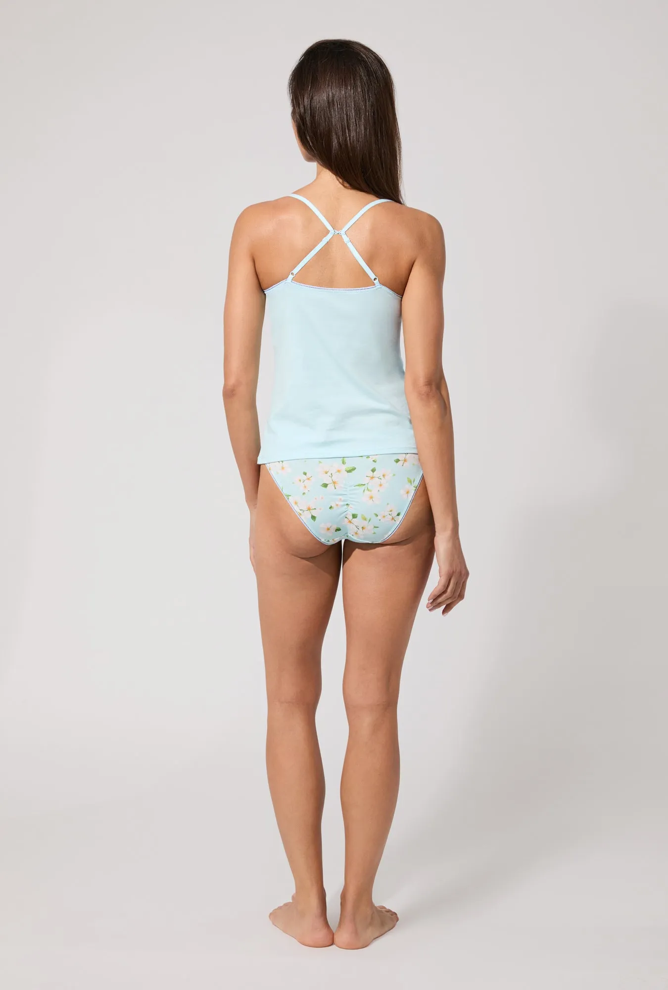 Bedhead Blue Stretch Jersey Cami sold by BedHead product image thumbnail 5