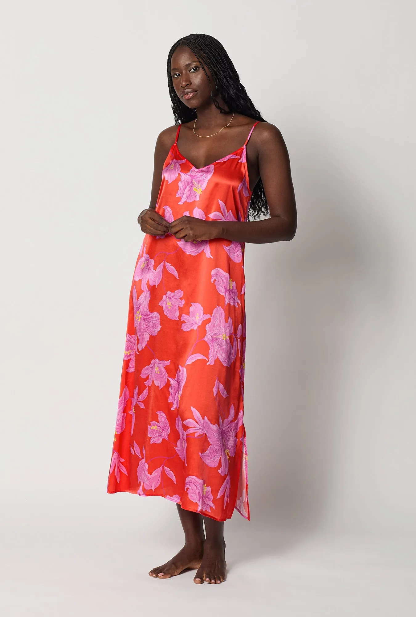 Island Lily Woven Washable Silk Chemise sold by BedHead product image thumbnail 2