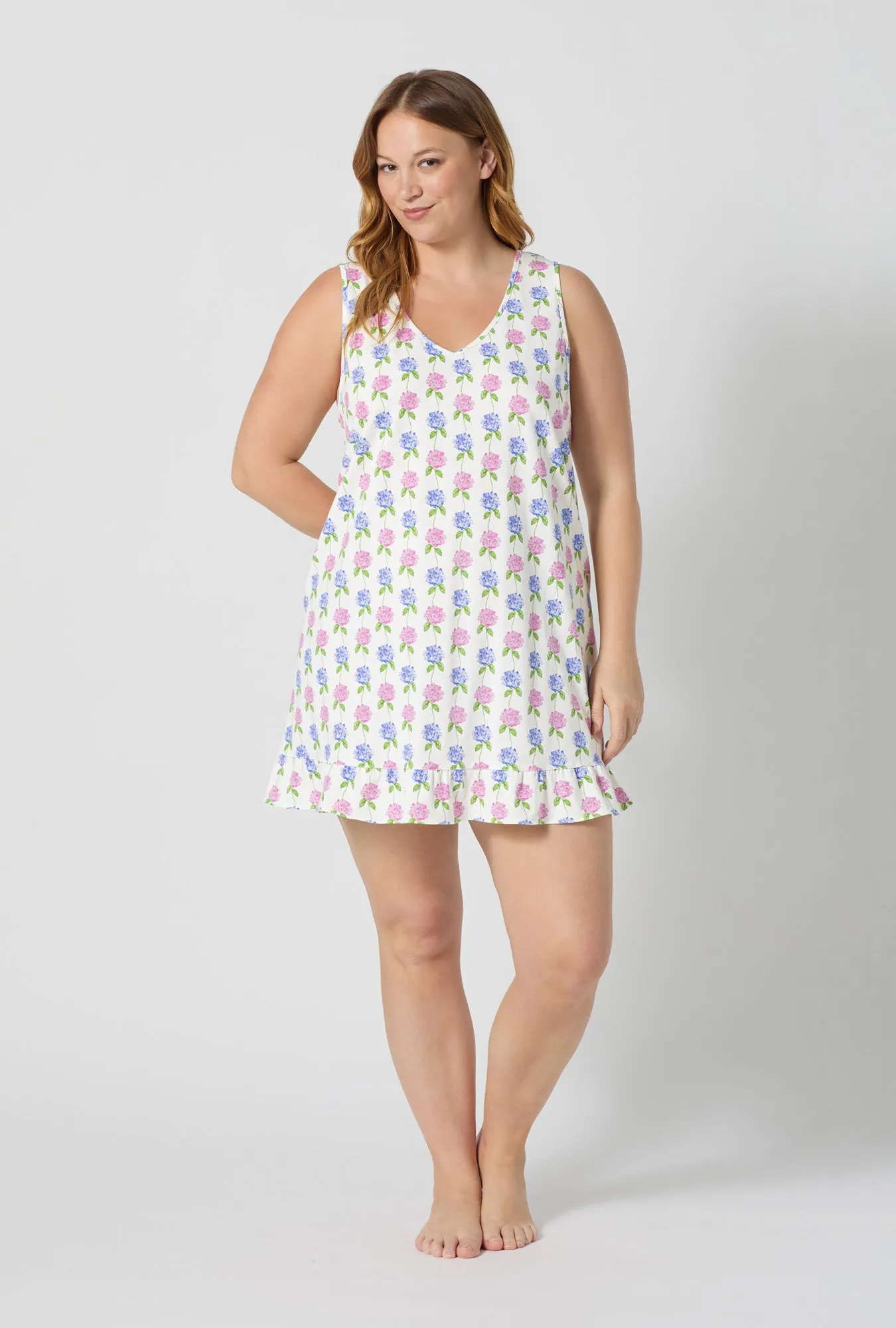 Cottage Parlor Ruffle Stretch Jersey Chemise sold by BedHead product image thumbnail 5