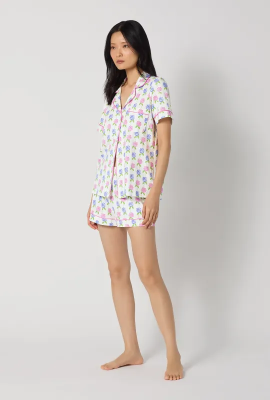 Cottage Parlor Short Sleeve Classic Shorty Stretch Jersey Pj Set made by BedHead
