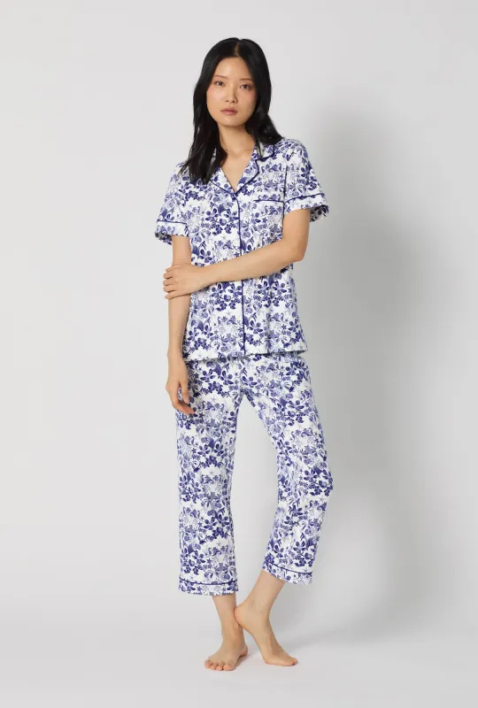 Under The Sea Short Sleeve Classic Stretch Jersey Cropped Pj Set made by BedHead