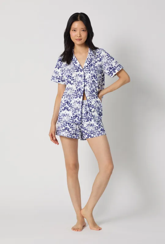 Under The Sea Short Sleeve Classic Shorty Stretch Jersey Pj Set made by BedHead