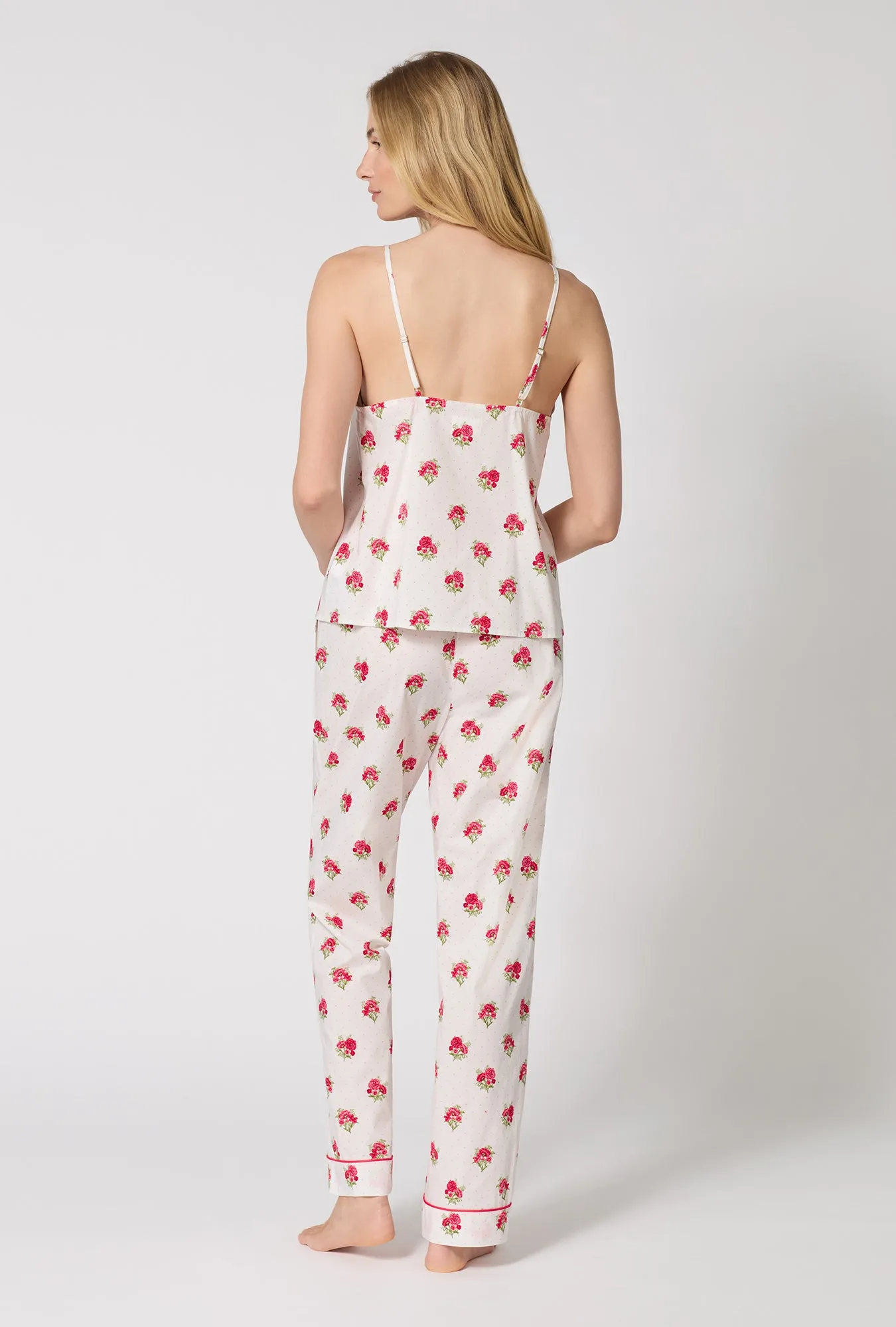Celeste Cami Woven Supersoft Cotton Poplin Long Pj Set sold by BedHead product image thumbnail 3
