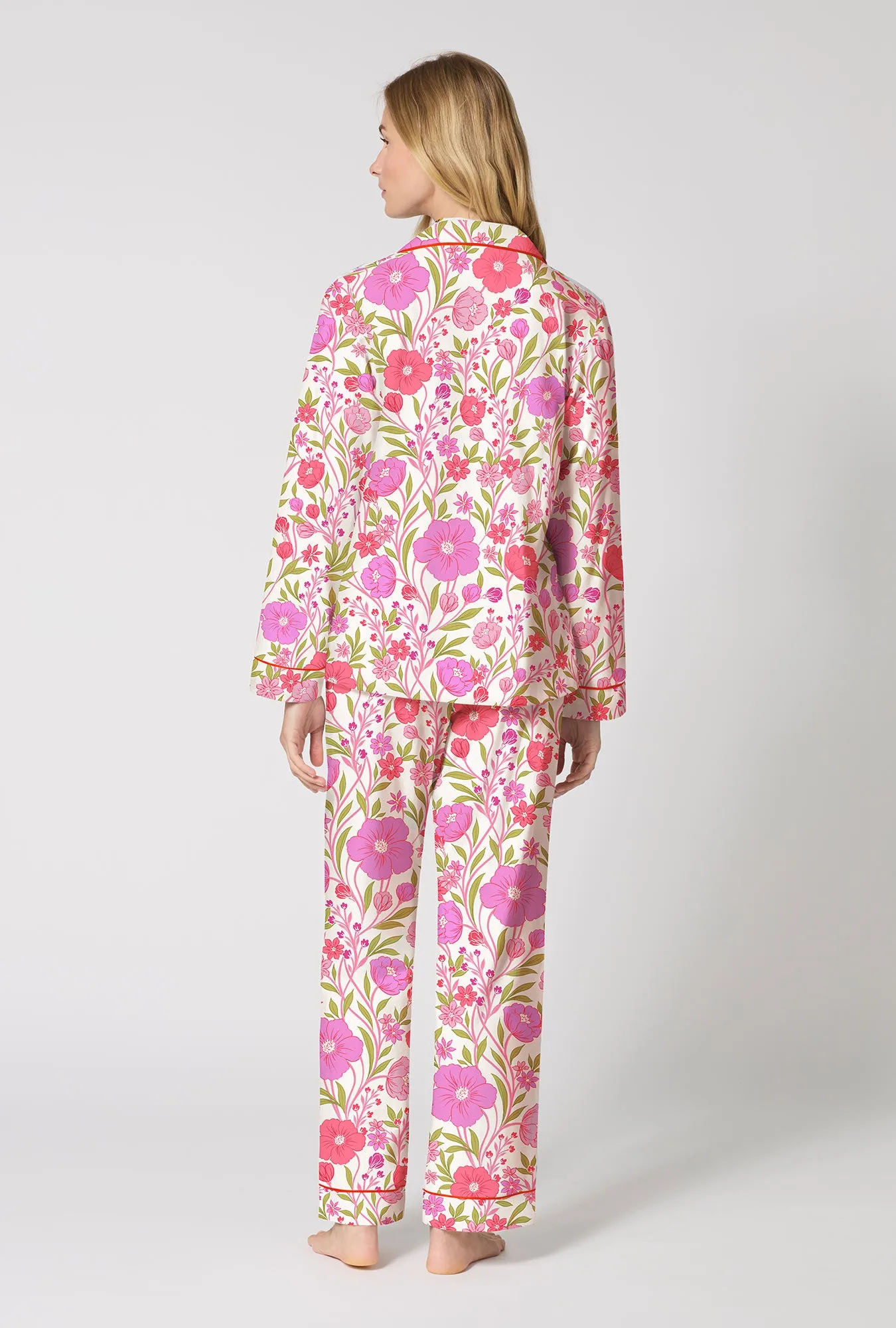 Josephine Long Sleeve Classic Stretch Jersey Pj Set sold by BedHead product image thumbnail 3