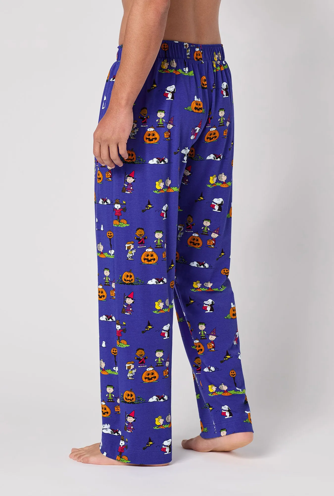 Spooky Season Snoopy® Men's Stretch Jersey Pj Pant sold by BedHead product image thumbnail 3