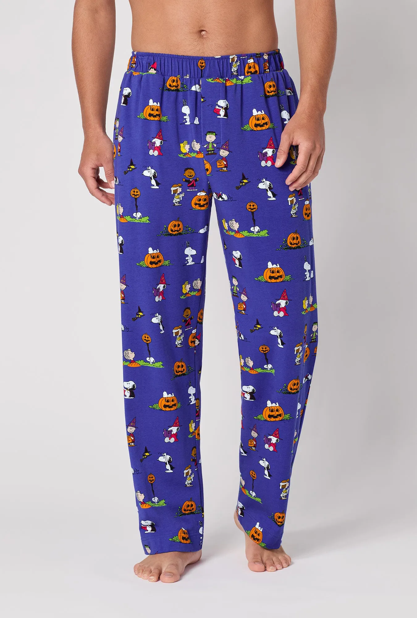 Spooky Season Snoopy® Men's Stretch Jersey Pj Pant sold by BedHead
