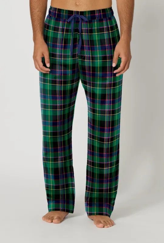 Winter Plaid Men's Woven Portuguese Flannel Pj Pant made by BedHead