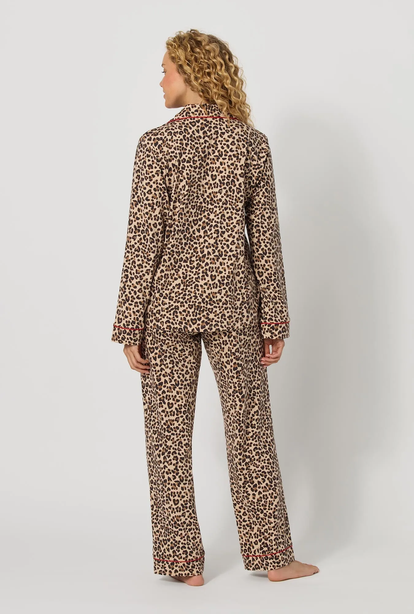 Wild At Heart Long Sleeve Classic Stretch Jersey Pj Set sold by BedHead product image thumbnail 4
