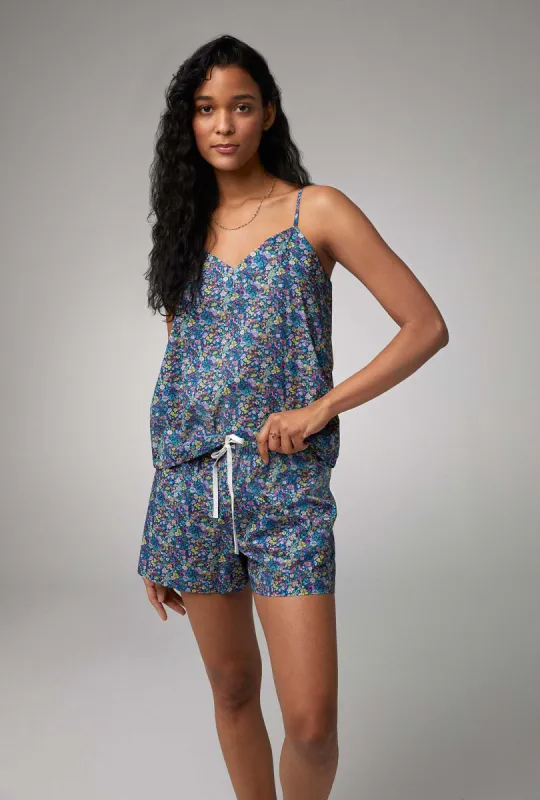 Classic Garden Cami Woven Tana Lawn® Shorty PJ Set Made with Liberty Fabrics sold by BedHead