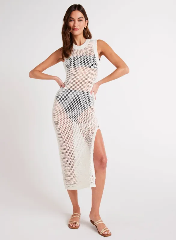 Tank Sweater Dress - Off White sold by Bella Dahl