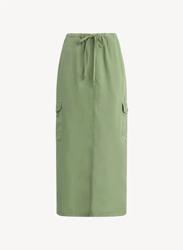 Goldie Bellow Pocket Cargo Skirt - Lush Foliage sold by Bella Dahl