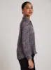 Flowy Hem Button Down - Onyx Steel sold by Bella Dahl