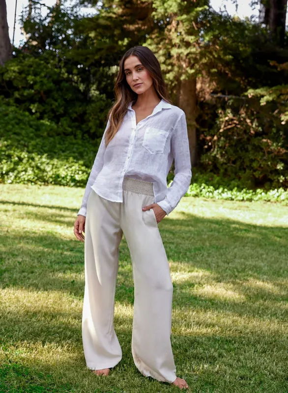 Smocked Waist Wide Leg - Cliffside sold by Bella Dahl