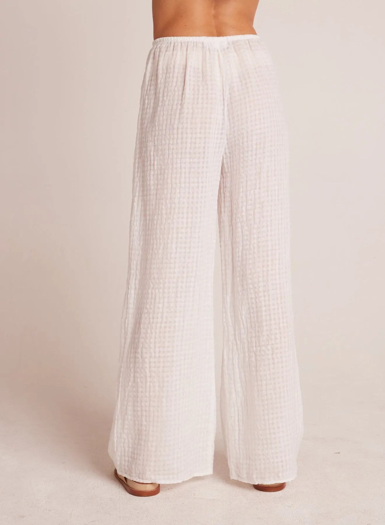 Wide Leg Pocket Beach Pant - White sold by Bella Dahl product image thumbnail 3