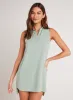 Sleeveless A-Line Dress - Oasis Green sold by Bella Dahl