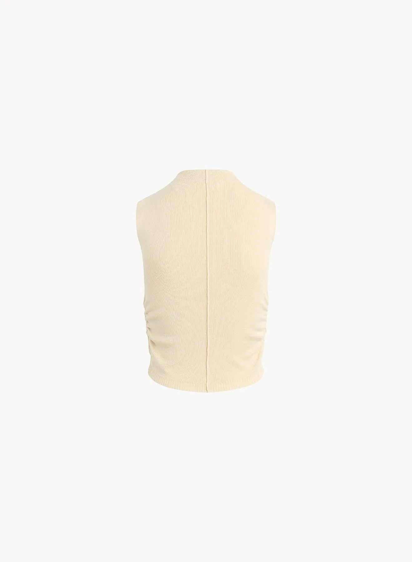 Mock Neck Linen Jersey Top - Seashell Sand sold by Bella Dahl product image thumbnail 2