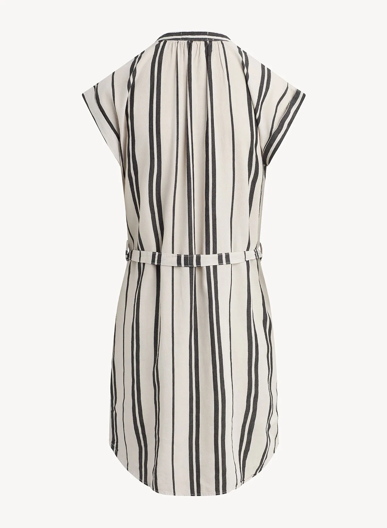 Belted Cap Sleeve Dress - Soft Ecru sold by Bella Dahl product image thumbnail 2