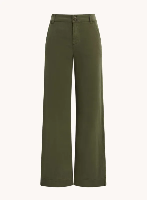 Sydney Wide Leg Pant - Italian Herb sold by Bella Dahl
