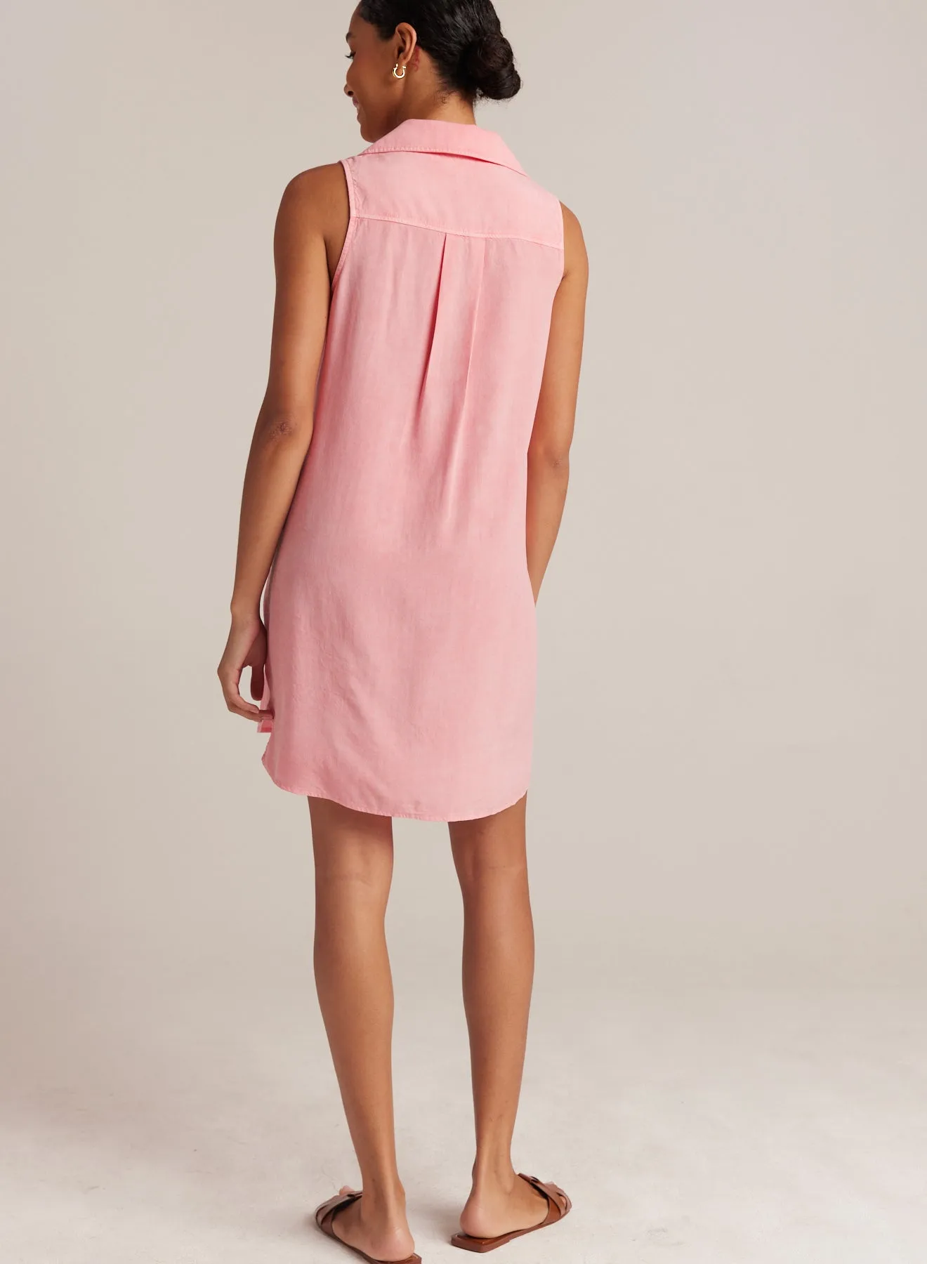 Sleeveless A-Line Dress - Blossom Pink sold by Bella Dahl product image thumbnail 3