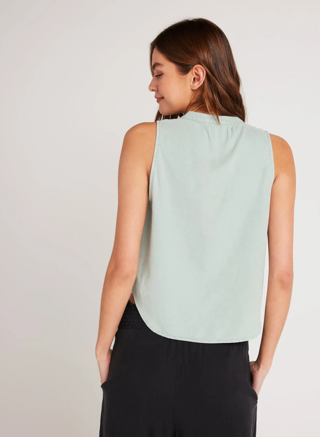 Sleeveless Pullover - Oasis Green sold by Bella Dahl product image thumbnail 2