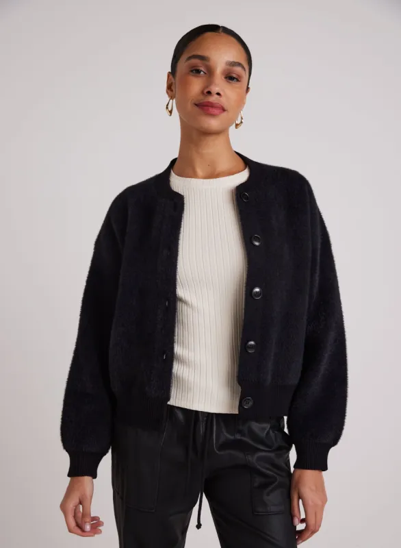 Welt Pocket Bomber Jacket - Black sold by Bella Dahl