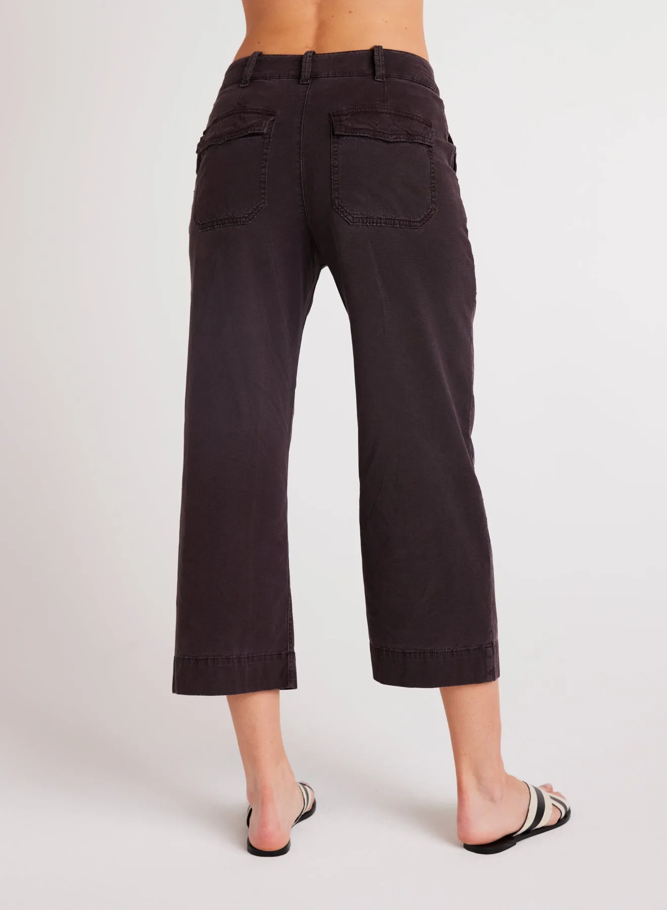 Sofia Wide Leg Crop - Black Smoke sold by Bella Dahl product image thumbnail 3