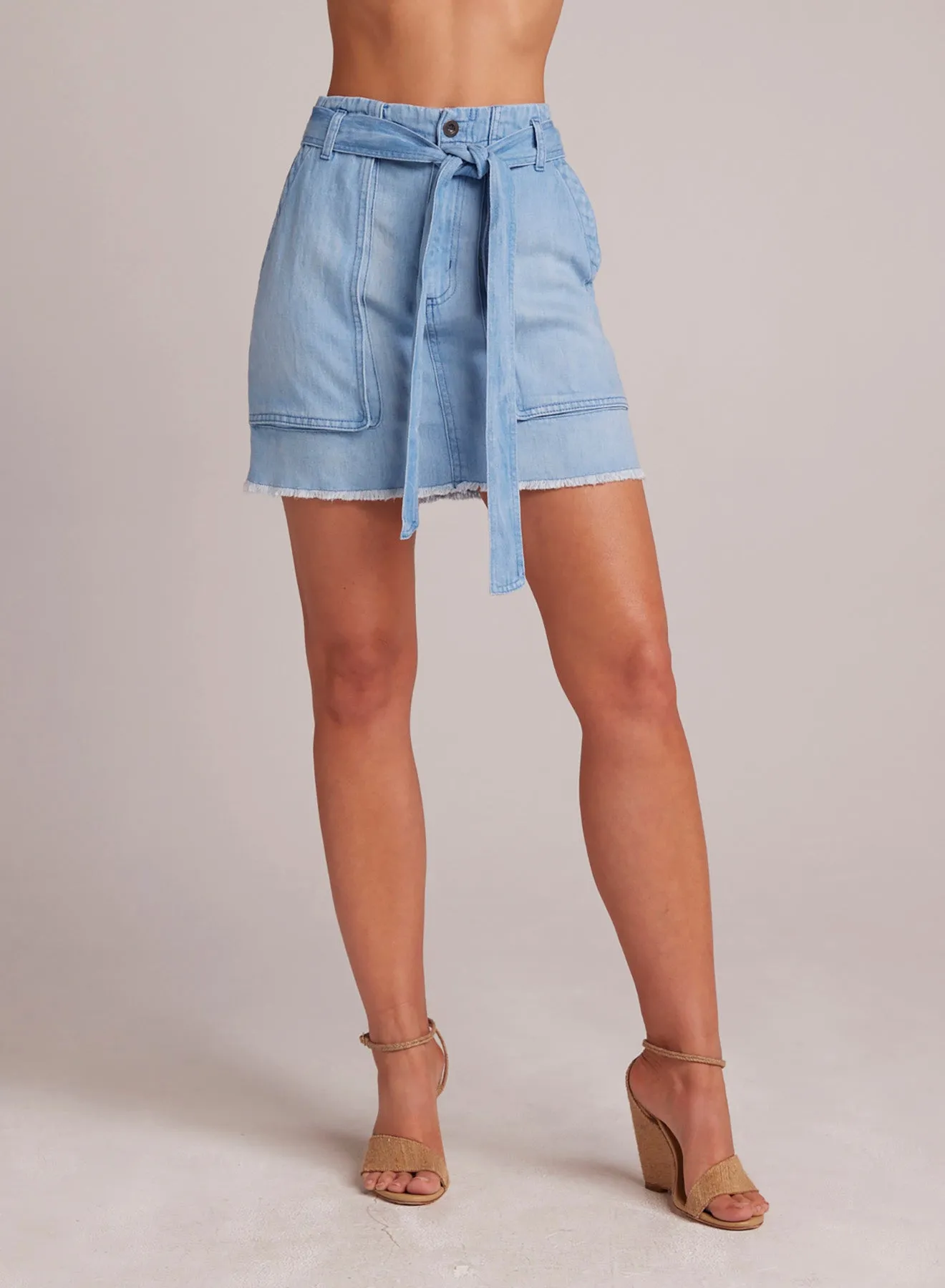 Sunny Utility Skirt with Sash - Coastal Wash sold by Bella Dahl product image thumbnail 2