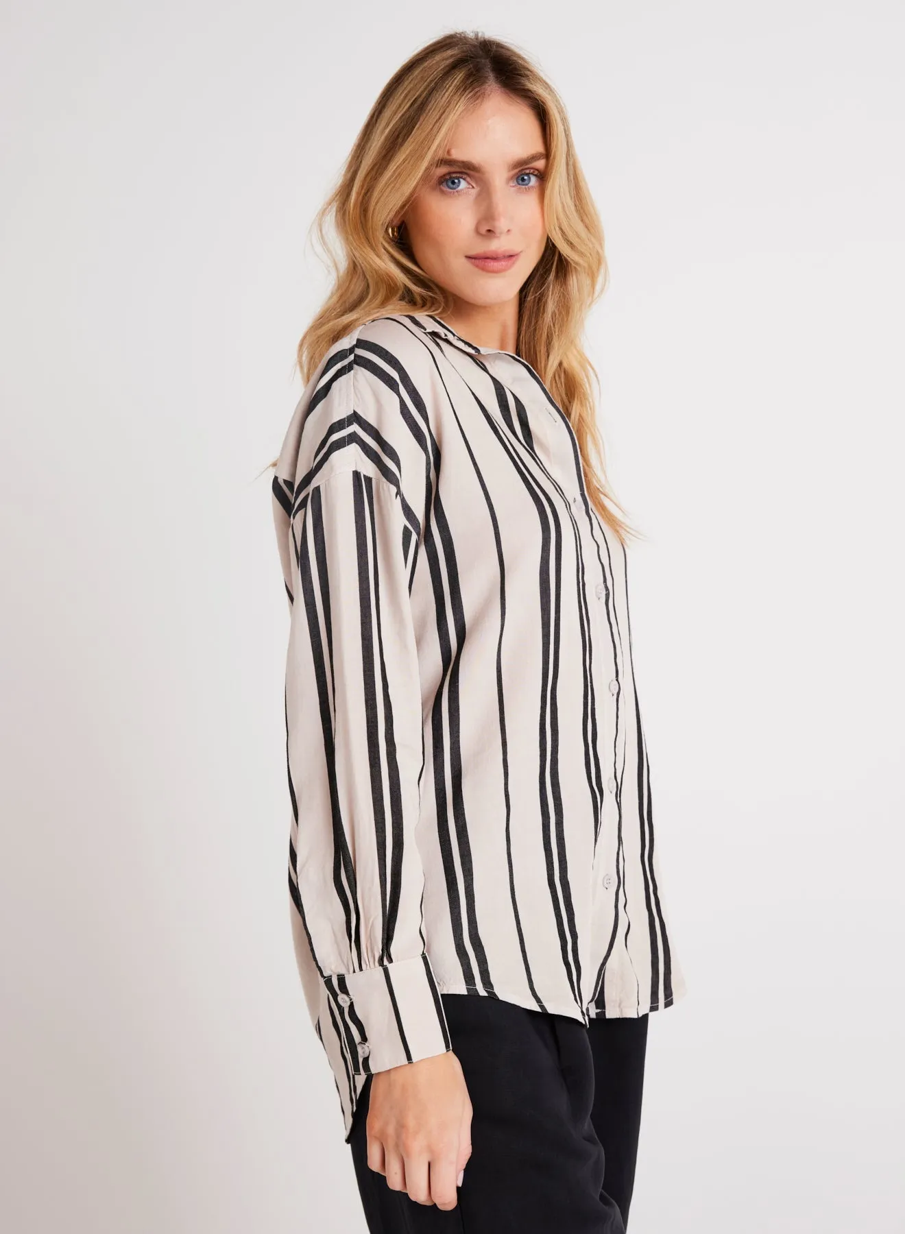 Oversized Button Down - Soft Ecru sold by Bella Dahl product image thumbnail 3