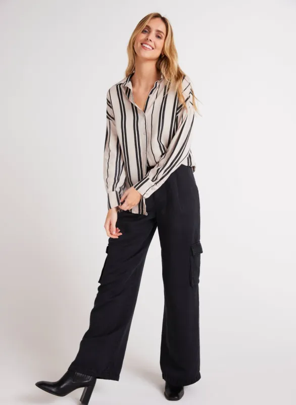 Oversized Button Down - Soft Ecru sold by Bella Dahl