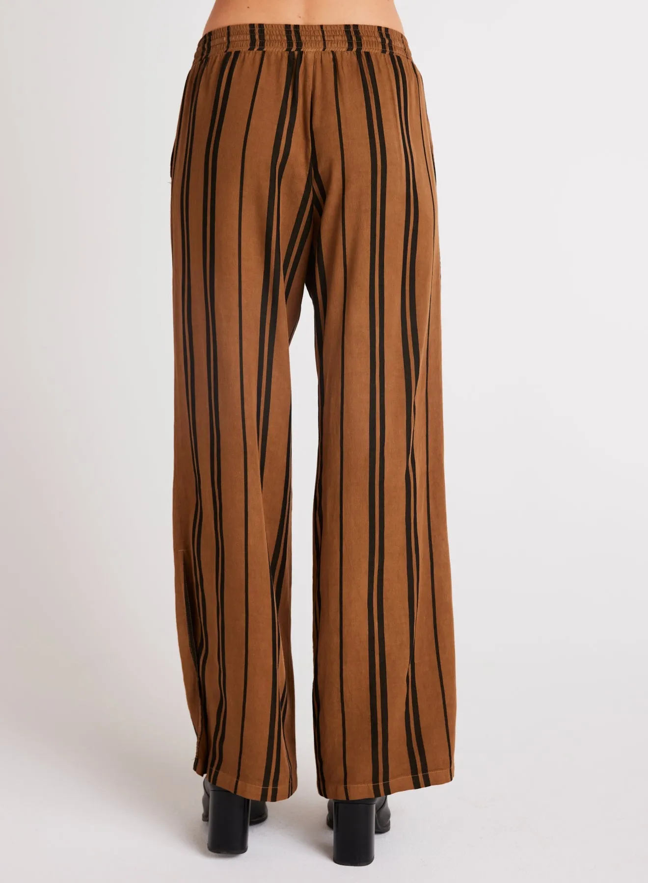 Side Slit Wide Leg Pant - Gilded Brown sold by Bella Dahl product image thumbnail 3