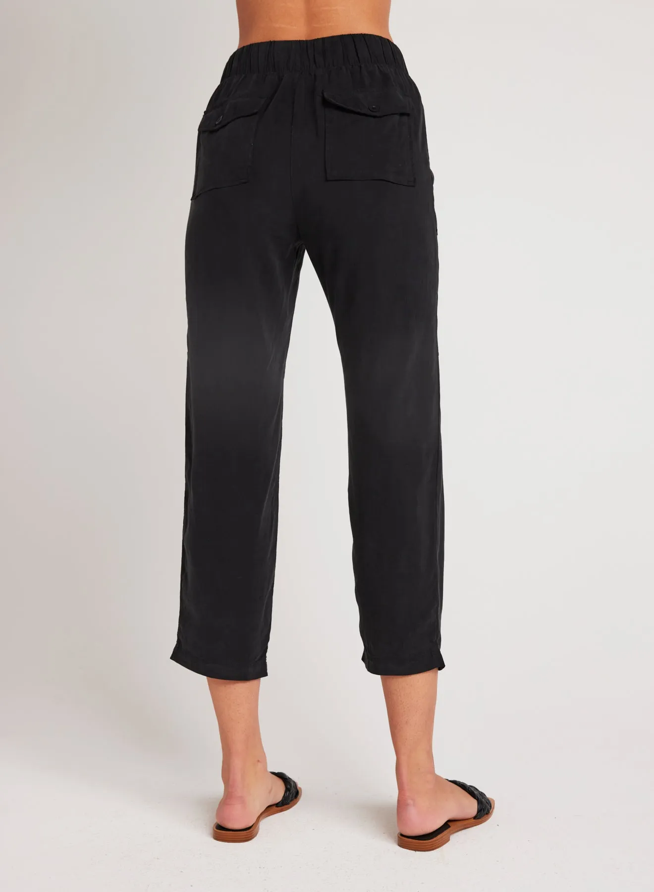 Utility Tie Waist Trouser - Vintage Black sold by Bella Dahl product image thumbnail 4