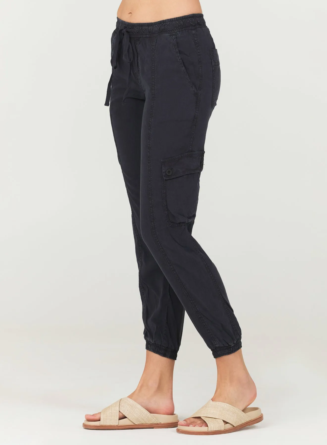 Cargo Track Pants - Black sold by Bella Dahl product image thumbnail 5