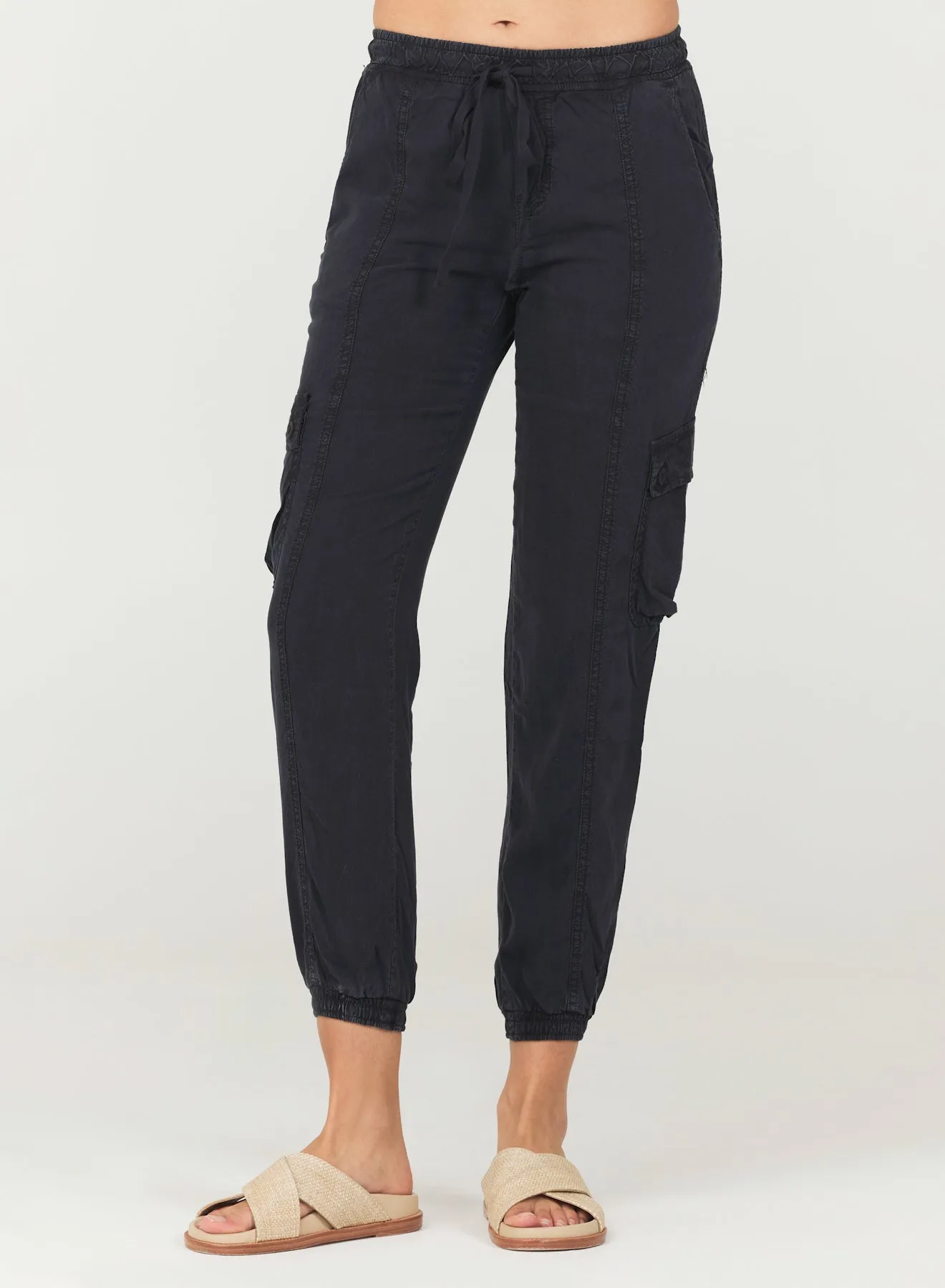 Cargo Track Pants - Black sold by Bella Dahl product image thumbnail 3