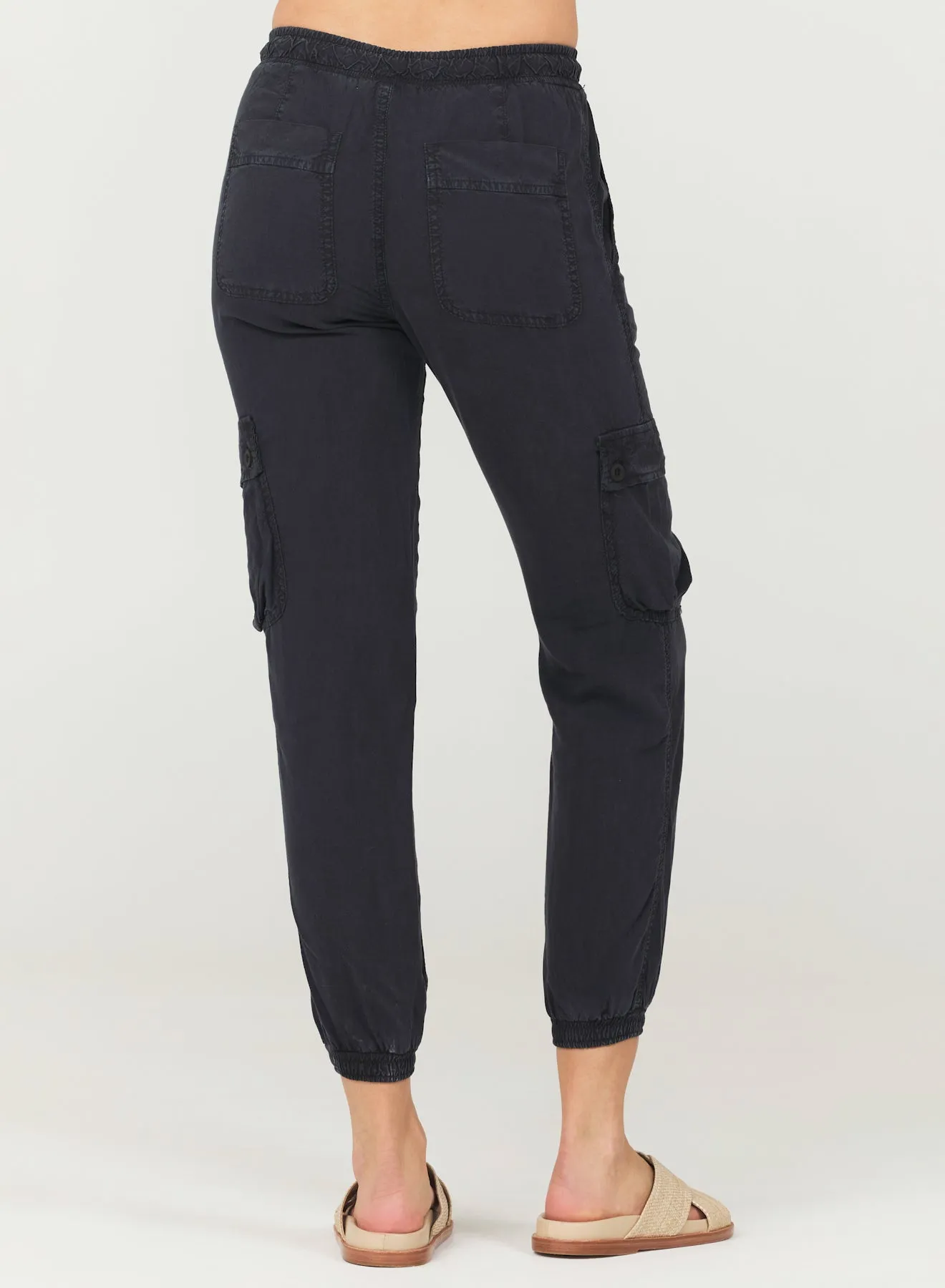 Cargo Track Pants - Black sold by Bella Dahl product image thumbnail 4