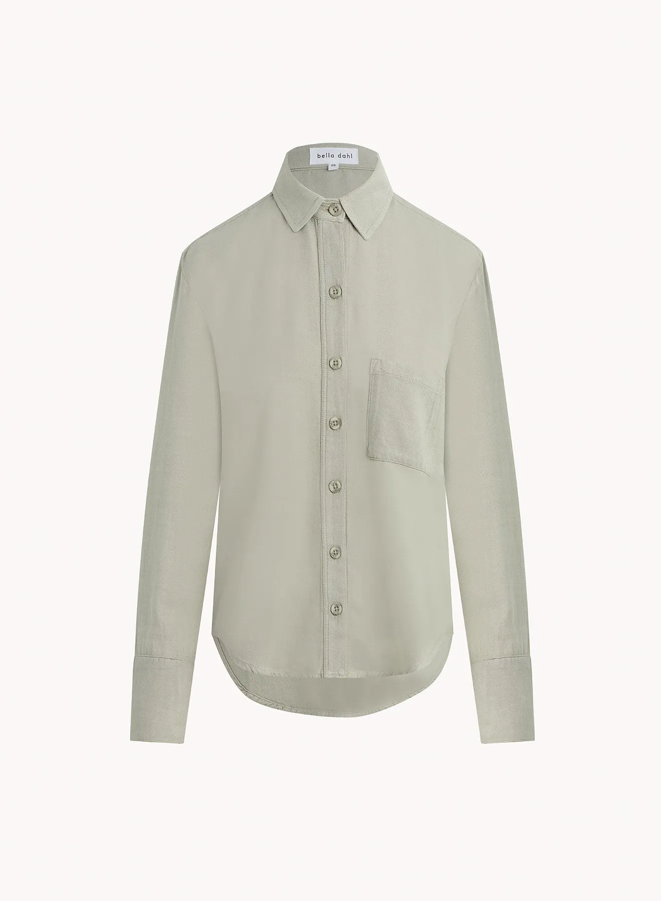 Single Pocket Shirt - Sage Oasis sold by Bella Dahl
